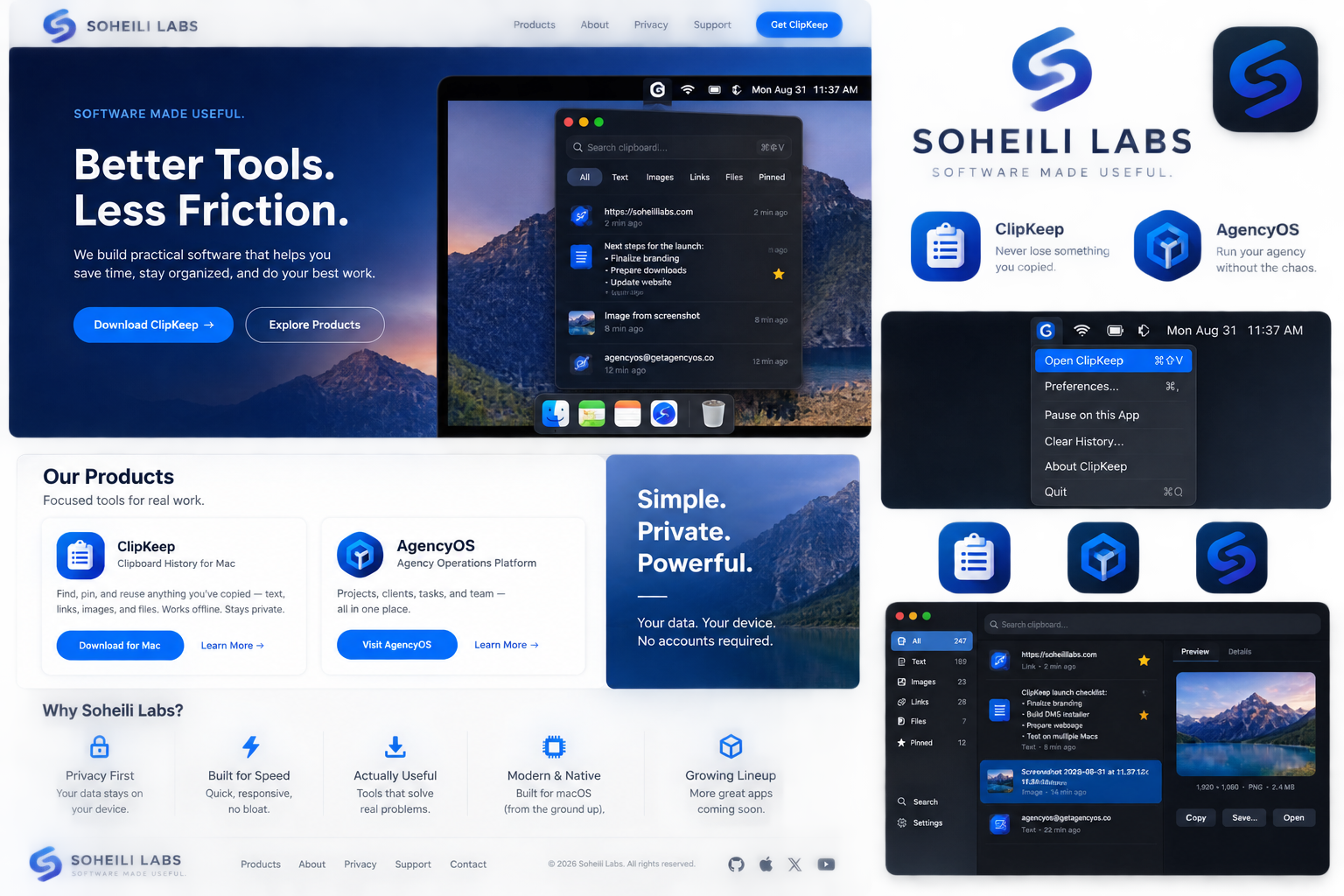 ClipKeep branding